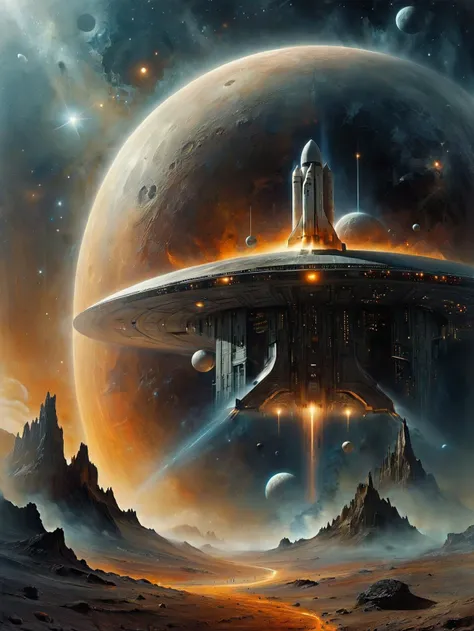 (Movie poster) (text "Space")
Masterpiece, high quality, extremely detailed,
The mission - a journey into the depths of space, with an all-star cast.
warm tones. Warm hues.
Fantasy style. Fantasy dreamlike art. Soft dreamy watercolor.
Atmospheric, rustic, moody, misty.
<lora:RMSDXL_Enhance:1>,
<lora:The_Dark_Side_of_the_Earth:0.8>
<lora:Ghostly_Style_SDXL:0.2>
<lora:DonMP4ste11F41ryT4l3XL-000008:0.2> DonMP4ste11F41ryT4l3XL