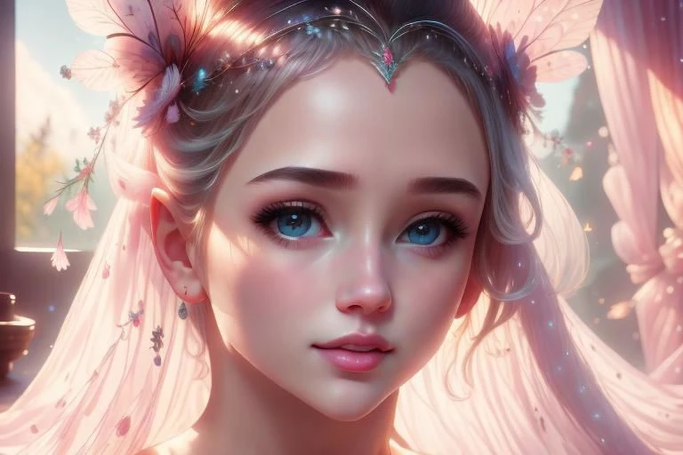 RAW photo,award winning photo,(masterpiece:1.3),(best quality,ultra detailed,intricate),(pretty eyes:1.2),open bright eyes,"dark clear winter sky with colorful aurora lights",<lora:aurora-style-richy-v1:0.8>,aurora-style,, winter fairy, glittery face, transparent wing, transparent Christmas style close, at the north-pole , Santa's workshop