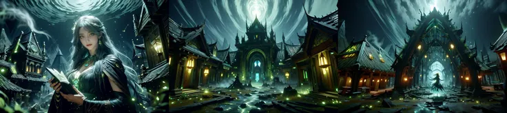 (otherworldly, otherworldly atmosphere, otherworldly appearance), highly insanely detailed, masterpiece, top quality, best quality, highres, 4k, 8k, RAW photo, ((ancient egyptian theme:1.2)), Hong Kong structure, structure, 
(mystical theme), mystical gatmosphere, arcane sanctuaries, otherwordly aura, 
(long_hair, long hair, random colors hair, glowing hair, hair over one eye, long messy hair), 
(eyelashes, eyeliner, eyeshadow, eyelashes, long eyelashes), 
collar, earrings, jewelry, necklace, armlet, 
tentacle, (underwater), nsfw, 
Homestay, Resort, Guest House, 
building, structure, still life, swirling energy, 
action pose, 
drunk, closed eyes, 
high-heels, 
abandoned building, shopping mall, overgrown with vegetation, [volumetric fog], cinematic lighting, colorful, 
<lora:AcidMagic-22:0.9>, AcidMagic, fantasy, toxic corrosion, acid aura, 
curvy, big breasts, blue eyes, blonde hair, long hair, blunt bangs, hair over one eye, headband, kind smile, earnest, cape, circlet, bohemian dress, scarf, belt, 
1girl, holding a AcidMagic book, eerie dark magical library, (fantasy world)