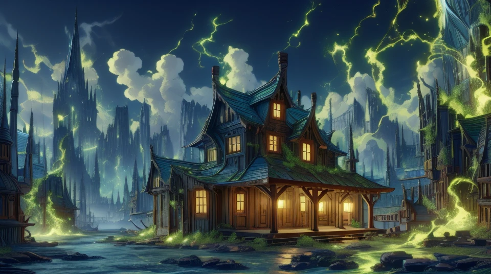 AcidMagic fantasy toxic-corrosion acid-aura <lora:AcidMagic:1> Comic-Illustration-by-Udoncrew wide-angle wide-shot of-Harpy's-Cliffside-Nest <lora:detail_slider_v4:1> <lora:Background_Detail_v3:1.5> <lora:BG2_dpep4+silicon29dim64:0.8> (sharp:1.2) (detailed:1.2) ( HD :1.2) ( HDR :1.2) (8K:1.2) (best-quality:1.2) (best-resolution:1.2) maximalist (masterpiece:1.2) rough-lines by-pencil-and-ink crosshatching