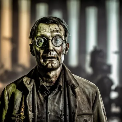 fallout zombie , lauterbach, glasses, Ampoule
