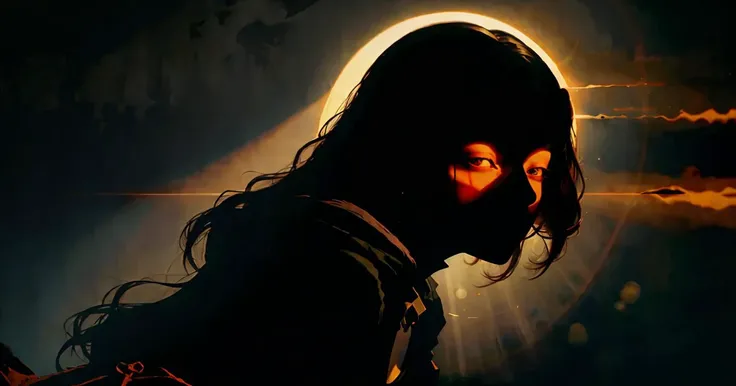 silhouette, spotlight, dark theme, Realistic Deep shadow Halloween trick or treat supernatural goddess female in action  (gloating:1.6)  surrounded by (spooky scary halloween horror) demon nightmare massive futuristic starships (face looking Pensive:1.4) at vast Imaginary metropolis composed of interconnected dreams and desires, BREAK muted complementary colors, very high detail mj (cinematic shot:1.6) in [color gel:photograph:0.15] by ([Ingrid Baars|  Mike Mignola]:1.4) and (Anders Zorn:0.75) , BREAK  (medium shot waist shot), National Geographic, lomography, baroque, soft grunge, midnight, detailed [eyes | face], symmetry, action shot hero pose, dynamic Action, movie still, poster, cinematic dramatic lighting, sharp focus, bokeh, gradient BREAK [HQ, | 8K | hyper detailed], High Angle DSLR RAW photo shot on Hasselblad 2000FC/M Camera, film grain, masterpiece photographic art, [photorealism |  8k | 4k | 4k UHD | ultra HDR | perfect quality],  [intricate | ultra quality | super quality | perfect detail | ultra detail | super detail | perfect resolution | very high resolution], depth of field, rule of thirds,  <lora:DarkLighting:0.8> silhouette, spot lighting, dark theme