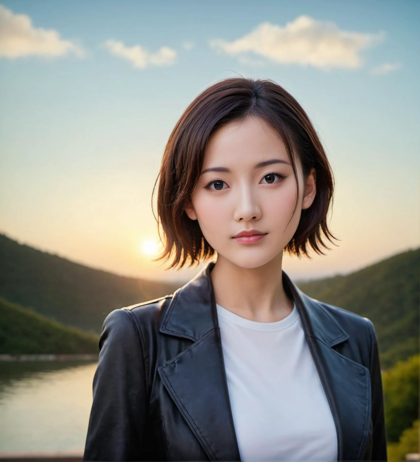 score_9, score_8_up, best quality, masterpiece, 4k, uncensored, prefect lighting, rating_explicit, very aesthetic, BREAK
1girl, solo, blurry background, outdoors, light on face, blurry, black eyes, upper body, lips, day, sky, realistic, blue sky, shirt, white shirt, short hair, jacket, closed mouth, looking to the side, Zhenxin, best quality, photo \(medium\), realistic,(extremely detailed face:1.2), (extremely detailed eyes:1.2),epic, gorgeous, film grain, grainy,highly detailed, detailed skin texture,
BDSM, nsfw,
<lora:neg4all_bdsqlsz_xl_V7:0.9>, <lora:sd_xl_dpo_lora_v1:1> <lora:RMSDXL_Enhance:1>,
cinematic angle, cinematic lighting, highly detailed, Amazing, finely detail,