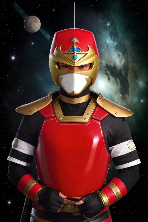 breathtaking RAW photo, full sharp, (FullHD epic wallpaper) 8k uhd, dslr, soft lighting, high quality, film grain, Fujifilm XT3, (Realistic), high quality, intricate details, sekai ninja sen jiraiya, jiraiyaquiron character, a man, 1boy, male focus, helmet, mask, blue eyes, tokusatsu, gloves, (space background)
<lora:quiron_JirayaSekai_V1_Lora:0.77> . award-winning, professional, highly detailed