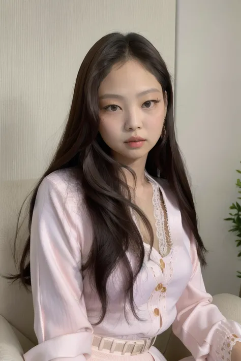 jennie, (looking_to_camera:1.1)
,best quality, realistic, photorealistic,ultra detailed,extremely detailed face
<lora:jennie-sd1.5-000004:0.8>