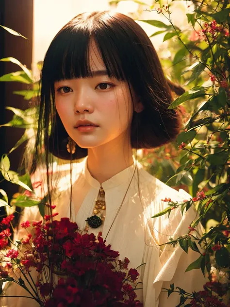a strongly felt, vigorously articulated, carefully navigated exploration of tradition and civilization by Hsiao-Ron Cheng, James jean, Miho Hirano, takato yamamoto, centipedes extremely moody lighting, 8K,
detailed facial features,
 <lora:WarmLight:1>