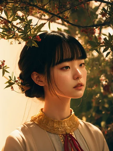 a strongly felt, vigorously articulated, carefully navigated exploration of tradition and civilization by Hsiao-Ron Cheng, James jean, Miho Hirano, takato yamamoto, centipedes extremely moody lighting, 8K,
detailed facial features,
<lora:WarmLight:1>