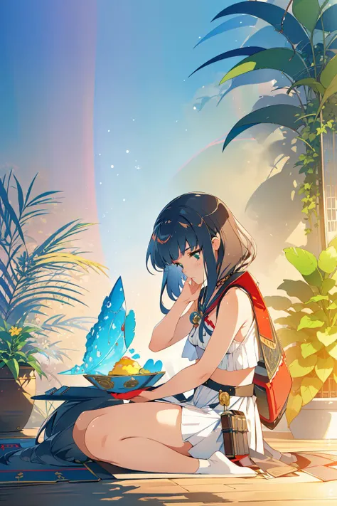 1girl, (fantasy art designed by Karel Zeman:0.7) and (Siya Oum:0.8) , professional Cosplay Photograph, best quality, modelshoot style shot of a Nutty Tropical busty Hmong ([Lilith|Emma Watson]:1.3) , she is Meditating, she is eating scrambled, she is looking away, behance, dressed in a very Winged DayGlo yellow Futuristic [Fur:Lace:15] Bermudas from the 1500's, her hair is Detestable and styled as Long layers, Voluminous hair, she has a Violent [Sri Lankan|Albanian] deep green Backpack, Small Cybernetics, from inside of a Nervous The Mojave Desert, 1940'S reeds with Tulip, Thunderstorm, shallow depth of field, Simple and clean, Cozy, (Rust theme:0.7) , Mannerism Art, short lighting, Orton effect, Fujicolor C200, Fish-eye Lens, anaglyph effect, rainbow swirl, intricate details, intricate detailed face, most glamourous in the world, 64K, professional, alluring