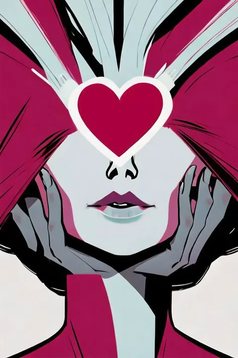 (discoelysium), ((abstract))
a portrait representing the idea of human decency; a bleeding heart who has enough love for everyone, the kind of person to help the downtrodden back to their feet.