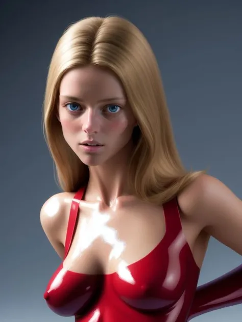 4k, UHD, (Ultrarealistic), sharp focus, 
[ Kate Bock  | Lindsay Ellingson], mutant sex slave, 
acrylic paint (medium)