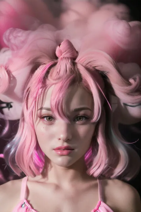 embedding:ToD\Tower-of-Doom-Ludmille is woman looking shocked, solo, (pink color:1.5), both hands touching cheeks, twin pony tail hairstyle, (pink hair color,:1.5) pink eyeshadow, pink makeup, bright (pink lipstick:1.5), GothGal, wearing a GothGal outfit, bright pink dress, pink corset, pink sleeves, pink ribbons, pink frills, pink room, pink furniture, pink curtains, volumetric lighting, smoky atmosphere, (pink smoke:1.5) 16K, Best Quality, High Quality, Highres, Masterpiece, Super Detail, Photography Style, Photorealism Style, Hyperrealism Style, Hyper maximalist, Fashion Photography, Glamour Photography, embedding:Positive\epiCPhoto, <lora:Fashion\edgGothGal_MINI:1.0>