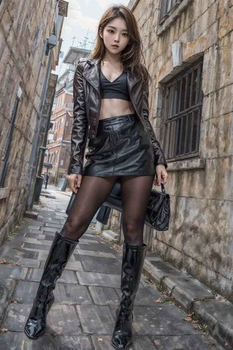 (8K, Masterpiece, RAW photo, Best quality, detail:1.3), (ultra realistic:1.4, scenary, 8K), Depth of field, Cinematic light, (ultra realistic face), (1 solo girl:1.5), (Beautiful and elegant Russian girl), [tight miniskirt|leggings|tight skinny jeans|tight minidress|tight minishorts]:1.4, (skinny girl with glasses), (European face:1.3), (natural abs), (full body:1.3), [tight minitop|tight jacket]:1.3, (small necklace, collarbone:1.1), (straight hair:1.6), [long hair:1.1|short hair:1.6], (ultra detailed skin:1.4), (soft mate fabric:1.3), [frontal view|side profile|back profile]