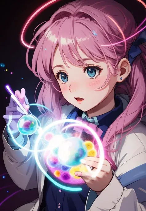 a reb head woman,complex laboratory background, multicolor magic soft body particls animation cluster effect,ambient,closeup,
<lora:guihuagao128dim-epoch-000008:0.7>