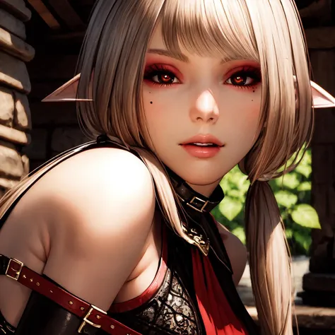 (masterpiece:1.2, best quality), Eleonora, armor, mole under eye, seductive look <lora:Eleonora-000009:0.69>