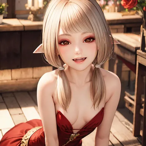 (masterpiece:1.2, best quality), Eleonora,red gala dress, baroque ball room, extending hand to viewer, blushing, happy, slim, small breasts <lora:Eleonora-000009:0.69>