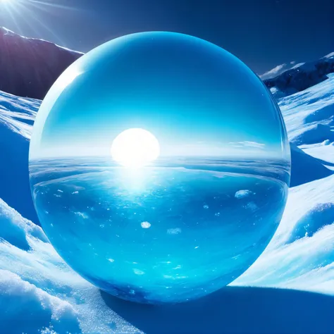 glass orb,snow, otherworldly, Cyan haze, raytracing, detailed 8K quality painting,
<lora:glass_orb_2.0:0.6>