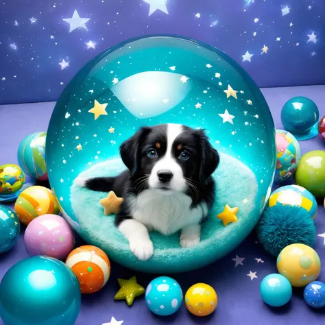 glass orb,stars, cute, Teal, Trompe L oeil, Surrounded by her favorite toys
<lora:glass_orb_2.0:0.9>