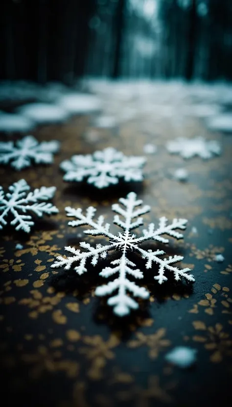cinematic film still Snowflakes, scenery, detailed background, masterpiece, best quality, high quality, absurdres <lora:snowflakes_xl_v1:1> . shallow depth of field, vignette, highly detailed, high budget Hollywood movie, bokeh, cinemascope, moody, epic, gorgeous, film grain, grainy