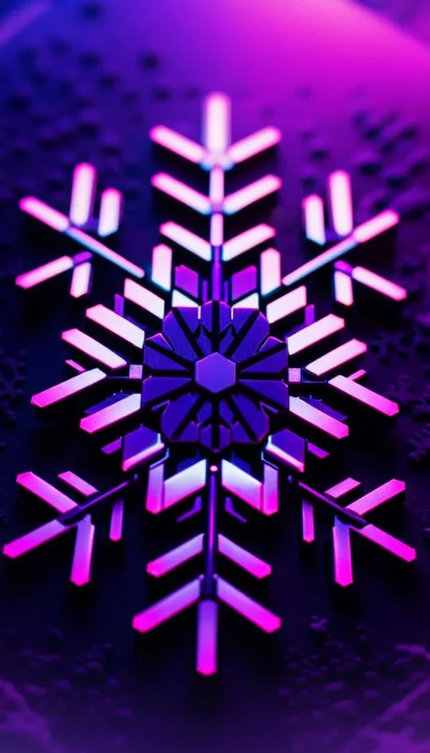 neonpunk style Snowflakes, scenery, detailed background, masterpiece, best quality, high quality, absurdres <lora:snowflakes_xl_v1:1> . cyberpunk, vaporwave, neon, vibes, vibrant, stunningly beautiful, crisp, detailed, sleek, ultramodern, magenta highlights, dark purple shadows, high contrast, cinematic, ultra detailed, intricate, professional