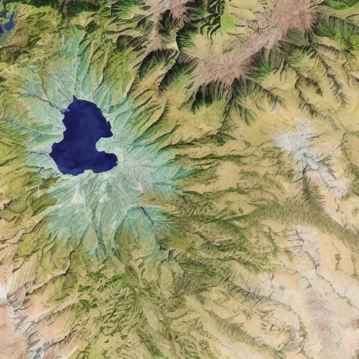 satellite image of oeax location, mapsatimageeu, (gamelandscapeheightmap512:0.5), cost, ((ocean)), mesa, hills, rivers,
