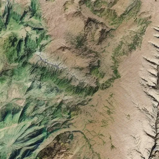 satellite image of oeax location, mapsatimageeu, (gamelandscapeheightmap512:0.5), cost, ocean, mesa, hills, rivers,