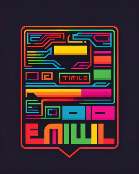 ATARI logo style,   Emily Carroll<lora:VHS_Style:1>
