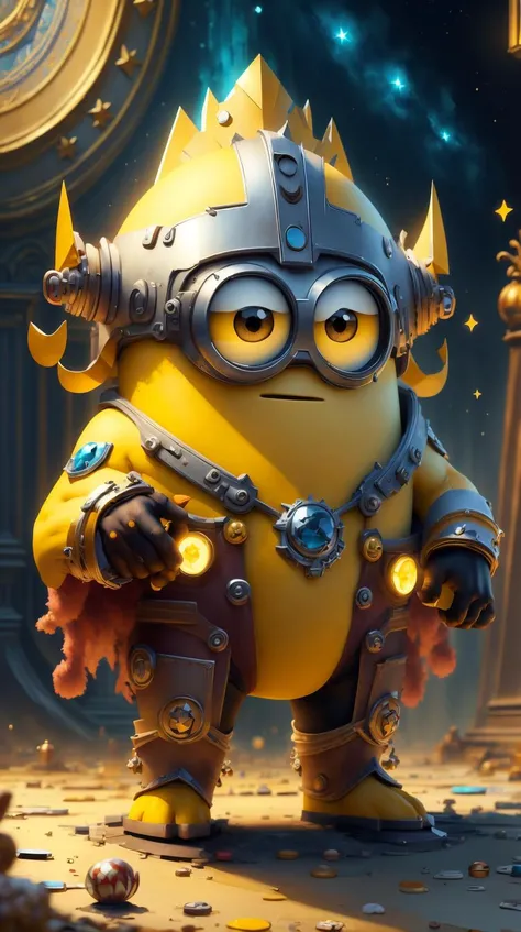 <lora:MinionStyle:1.25> MinionStyle Star-Lord, (Masterpiece:1.3) (best quality:1.2) (high quality:1.1)