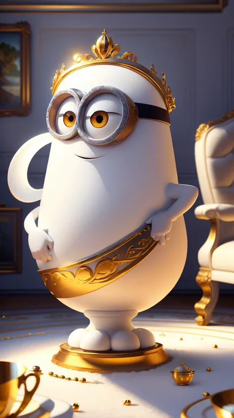 <lora:MinionStyle:1.25> MinionStyle White decorative bowl, (Masterpiece:1.3) (best quality:1.2) (high quality:1.1)