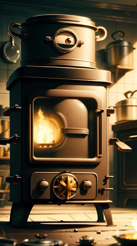 <lora:MinionStyle:1.25> MinionStyle Stove top, (Masterpiece:1.3) (best quality:1.2) (high quality:1.1)