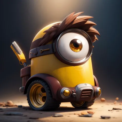 <lora:add_detail:1>, RAW Photo, Photorealistic <lora:MinionStyle-08:1>MinionStyle Brown Razor, (Masterpiece:1.3) (best quality:1.2) (high quality:1.1)