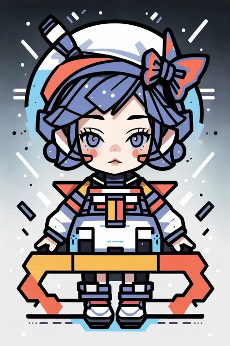 1girl,mollytoy, <lora:ARWMollytoy:1>, <lora:minimal_vector_style:1>, (masterpiece, best quality, high quality, highres, ultra-detailed),