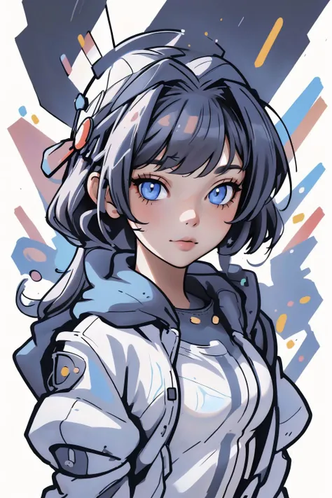 <lora:minimal_vector_style:0.8>, 1girl, looking at viewer, solo, <lora:kda_v2:1>, (masterpiece, best quality, high quality, highres, ultra-detailed),