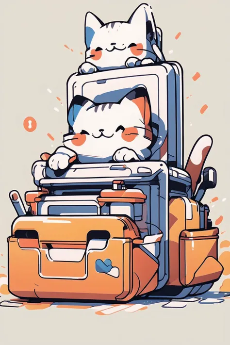 <lora:minimal_vector_style:0.8>, cat, <lora:cat_20230627113759:1>,<lora:NijiExpressV2:0.4>,simple background,, (masterpiece, best quality, high quality, highres, ultra-detailed),