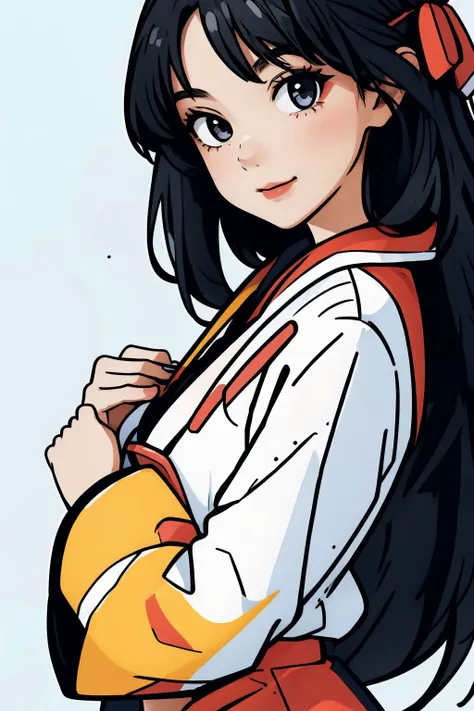 <lora:minimal_vector_style:0.8>, <lora:BeautyNwsjMajic2-01:1>,1girl,black hair,, (masterpiece, best quality, high quality, highres, ultra-detailed),