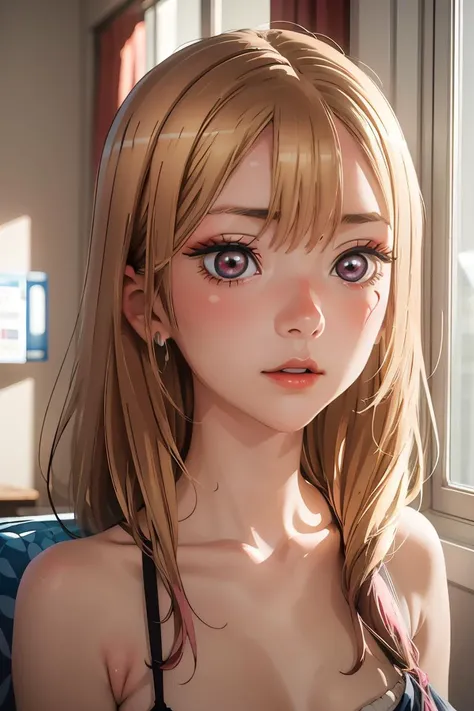 (masterpiece, best quality), 1girl, beautiful face, <lora:chara_SonoBisqueDoll_KitagawaMarin_v1:1> kitagawa marin sb,