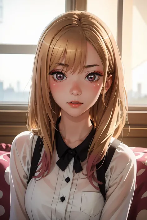 (masterpiece, best quality), 1girl, beautiful face, <lora:chara_SonoBisqueDoll_KitagawaMarin_v1:1> kitagawa marin sb,