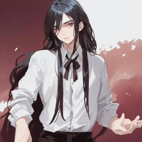 <lora:valecito:1> guy young whit long hair.