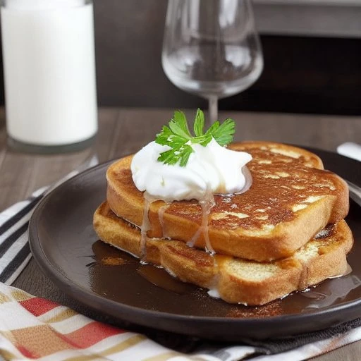 french toast covered in cum <lora:Fudo:1>