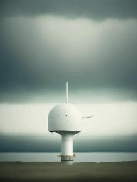<lora:AkosMajor:1>wind turbine by Akos Major