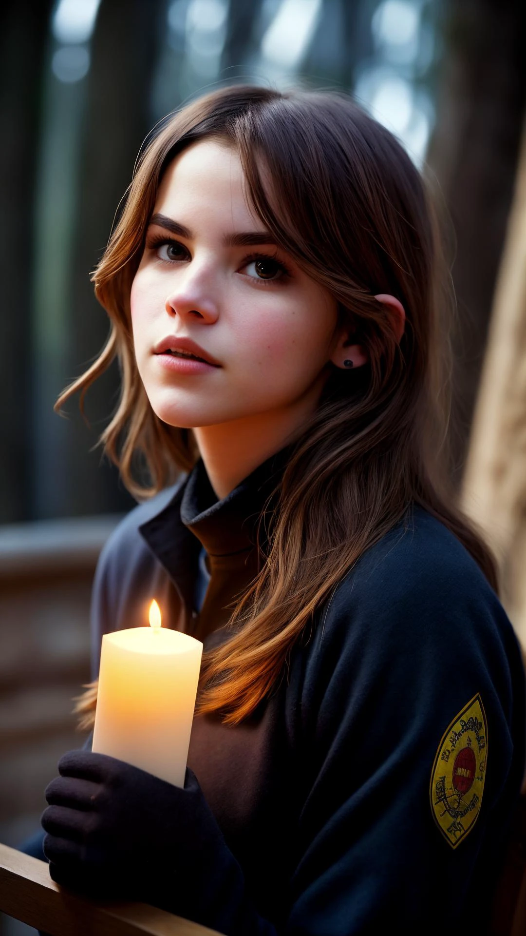 an awarded profesional photography of 1 girl allysheedy Wearing an anti-G force spacesuit: G-force resistant attire, support mechanisms, physiological function maintenance. in soaring, A world covered in dense, otherworldly forests, where the trees emit a bioluminescent glow during the long nights., Asteroid Base, Intergalactic space station, hippogriff, wraith facial expresion blushed make pose sitting on a chair hands put on the rail
Dmitriy Yoav Reinshtein Candlelight,(epic scene:1.3),ultradetialed character with perfect face,detailed skin,(ultrasharp:1.3),(masterpiece:1.1),best quality AS-YoungV2,(photorealistic:1.2),ultrarealistic,realistic ultradetailed character,4k perfect quality,Medium long shot<lyco:GoodHands-beta2:1>Magnificent,Imperceptible detail,Intricately designed, (perfect quality face:1.5) hyper-detailed complex, very intricate details, insanely detailed