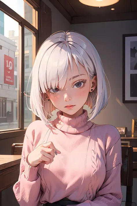 (masterpiece, best quality), 1girl, <lora:fiona_frost:1> fiona_frost, sweater, earrings