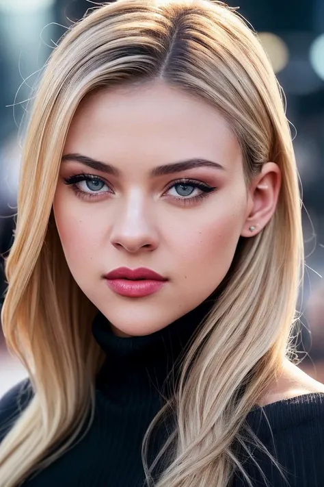 photo of beautiful (nicpeltz:0.99), a woman with beautiful hair, as a movie star in a (movie premiere), premiere gala, (near a movie theatre), natural skin texture, (sexy tight black sweater off-shoulder with a strap), 24mm, 4k textures, soft cinematic light, adobe lightroom, photolab, hdr, intricate, elegant, highly detailed, sharp focus, ((((cinematic look)))), soothing tones, insane details, intricate details, hyperdetailed, low contrast, soft cinematic light, exposure blend, hdr, faded, (paparazzi in background), (painted lips:1.1), ((looking at viewer:1.1)), (closeup portrait)