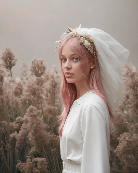 A beautiful pink haired female artist all white sleek futuristic outfit, with intricate headpiece, details, design, clean makeup, with depth of field, fantastical edgy and regal themed outfit, captured in vivid colors, embodying the essence of fantasy, minimalist, film grain, <lora:add_detail:0.5>, <lora:EnvyDramaticLightingXL02_photo:1>, <lora:epiCRealismHelper:1>, photography quality, high detail, high quality
photographic,
fine texture,
RAW Photograph,
insane intricate detail,
8K, photography,
photorealistic,
realistic proportions, sharp, best quality, instagram daily picture (masterpiece),((ultra-detailed)), (expressionless), (best quality:1.2), realistic8K UHD, High definition, High-quality texture, intricate details, absurdes, detailed texture, finely detailed, high detail, extremely detailed cg, High-quality shadow