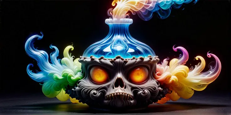 (masterpiece, high resolution, ultra-realistic:1.5), LED-lit wild blue oyster glass mushroom bongs, (multiple bongs chambers), (crystal-clear:1.2), (psychedelic mushroom caps), (colorful bioluminescent lights:1.2), surrounded by smoke (smoke-filled chamber:1.3), modern design, surrounded by THC tetrahydrocannabinol, joints, with Reefer buds, foliage, coral fungus, keef crystals, (ambient lighting:1.1), (rainbow smokey background:1.6),breathtaking, hyper realistic, hyper detailed, maximum fidelity, ultra-high detail, ultra-HD, Panavision Millennium DXL2 8k professional, hyperdetailed, quality, cinematic, subsurface scattering, maximal attention to correctness and detail, spectrographic illumination, concept art, 8k, dramatic lighting, intricate, intricate sharp details, octane render, trending on artstation, surrounded by smoke