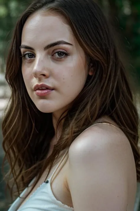 RAW photo,  elizabeth gillies, (high detailed skin:1.2), 8k uhd, dslr, soft lighting, high quality, film grain, Fujifilm XT3 <lora:Elizabeth Gillies v1.4:1>