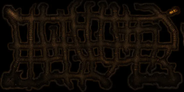 battlemap dungeon mine
