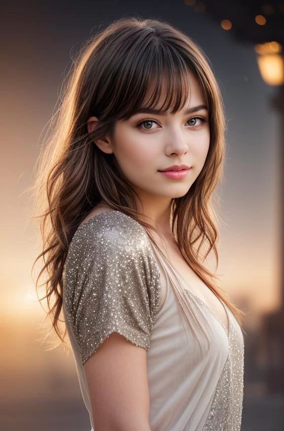 A photo of a beautiful cute young woman medium hair, digital Art, Station, concept art, Soft light, hyperdetailed:3.5, Soft light:5.0, diamond dust glitter, siliconics, pearlescent, reflective:2.0, fantasy:2.0, smooth, sharp focus, high detailed, Soft light
<lora:Detail Slider V2 By Stable :0.4>