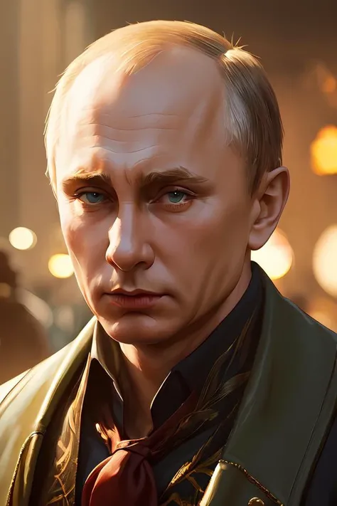 Putin as Gru from Minions, portrait, highly detailed, digital painting, artstation, concept art, smooth, sharp focus, illustration, cinematic lighting, art by artgerm and greg rutkowski and alphonse mucha