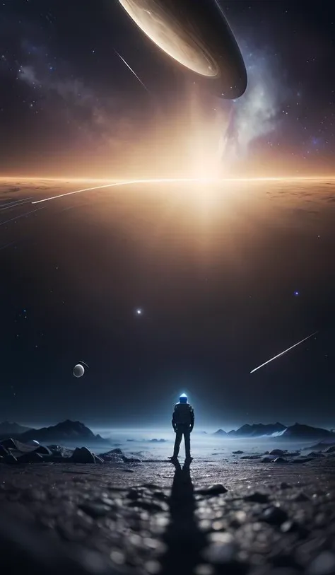 abstract dream, space, intricate, grand scale, alone, cinematic film still, insane detail, sharp focus, depth of field, realistic lighting, (realistic perspective), complex, (multiple subjects), 4k HDR
