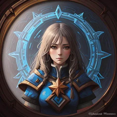 perfectly - centered!! looking at the camera!!! full body portrait of the female blue mage, bright lighting, intricate abstract upper body intricate artwork, by tooth wu, wlop, beeple, dan mumford. concept art, hearthstone mastered art